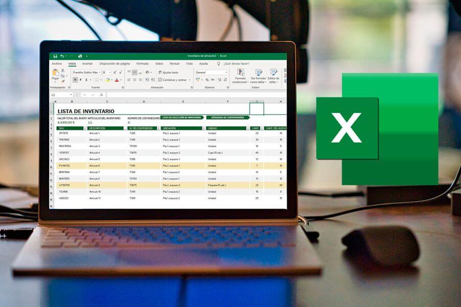 Gestión de Inventarios con Excel